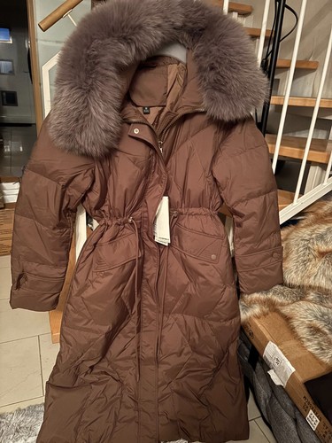 Parka mantel jacke gansedaunen - mantel,