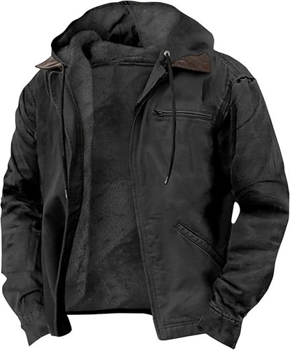 Herren wattierte winterjacke - herren,