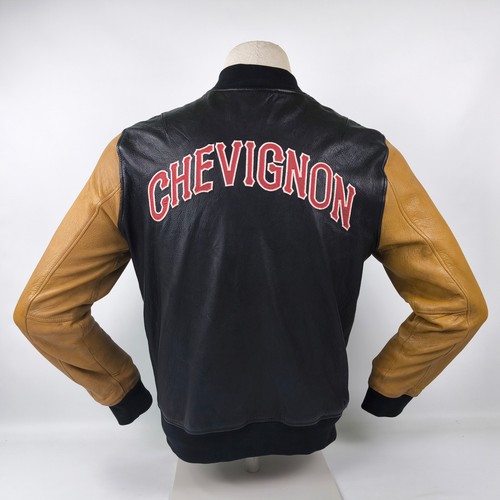 Chevignon lederjacke schwarz - chevignon,