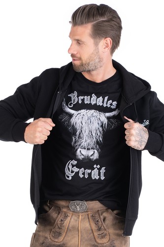 Herren sweatjacke monty - sweatjacke,